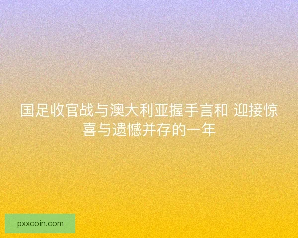 国足收官战与澳大利亚握手言和 迎接惊喜与遗憾并存的一年
